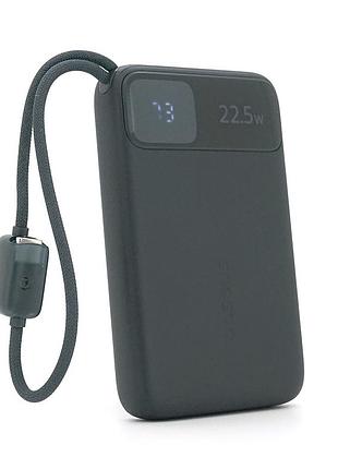 Powerbank baseus enerfill fc11 digital display fast charge 10000mah 22.5w, 2*usb+type-c, pd3.0, qc3.0, black, q20