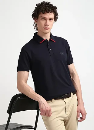 Мужская футболка-поло tommy hilfiger regular fit