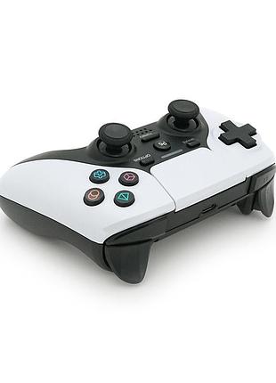Геймпад brazzers br-ps02 беспроводной для ps4 wireless dualshock 4, white, 3.7v, 600mah, box