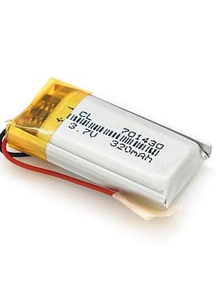 Литий-полимерный аккумулятор 7*14*30mm (li-ion 3.7в 320мач)
