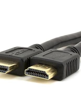 Кабель merlion hdmi-hdmi high speed 0.3m, v1.4, od-7.5mm, круглый black, коннектор black, (пакет) q250