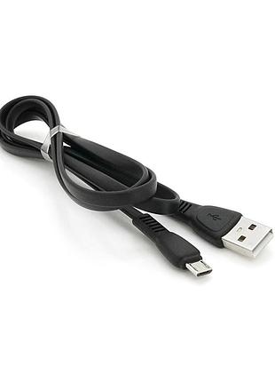 Кабель hoco x40, micro-usb, 2.4a, black, довжина 1м, box
