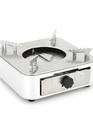 Портативна спиртова плита, silver, box