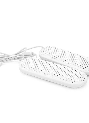 Сушарка для взуття, живлення від usb 5v/10w, white-purple