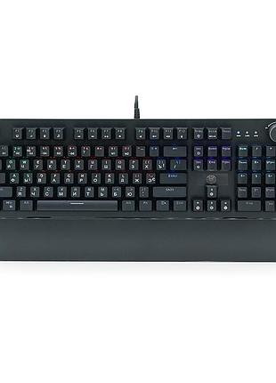 Клавиатура usb fantech mk853v2, длина кабеля 135см, (eng/укр/рус), black, 104к, q10