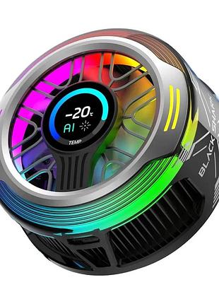Мобильный кулер охлаждения black shark funcooler 6 pro magnetic edition black (bhr0983cn)