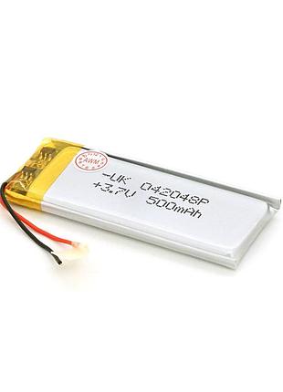 Літій-полімерний акумулятор 4*20*48mm (li-ion 3.7в 500ма·год)