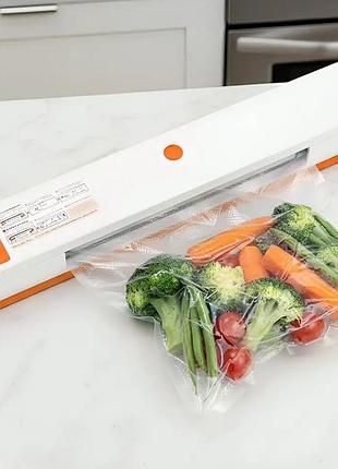 Freshpack pro — вакуумний упаковник для їжі з бульбашковими мішками, 100 вт, 430 мм рт. ст.