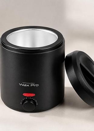 Wax pro 200 — міні-депіляційна ванночка для воску, 6 режимів, 200 мл, чорний
