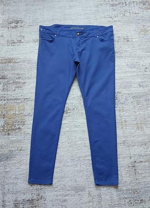 Стрейчевые коттонрные брюки, джинсы, skini, 54-56, хлопок, эластан, denim co