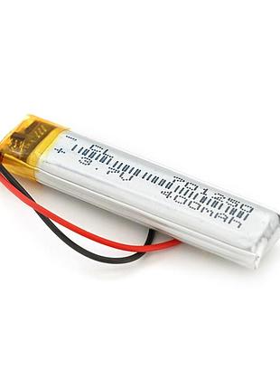 Литий-полимерный аккумулятор 7*12*50mm (li-ion 3.7в 400мач)