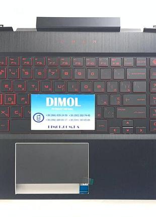 Передняя панель hp omen 15-dc черный