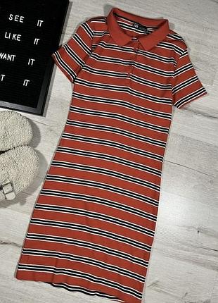 Сукня поло в смужку zara