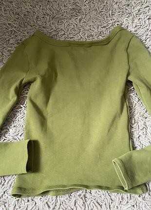 Кофта в рубчик котон zara 3