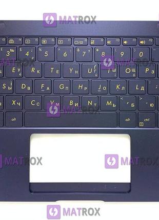 Передняя панель для asus zenbook 3 ux390, ux390ua синий
