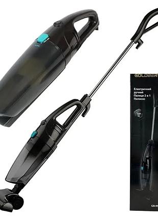 2-в-1 вертикальний пилосос goldberg gb-9902 з циклонним фільтром, 5200 вт
