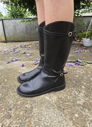 Сапоги осенние zara soft 7