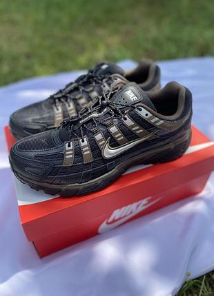 Кросівки чоловічі nike p-6000 оригінал, 43 розмір в чорному кольорі
