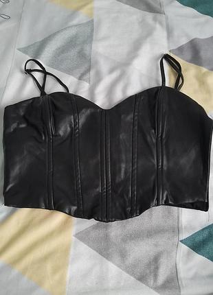 Топ корсетний zara