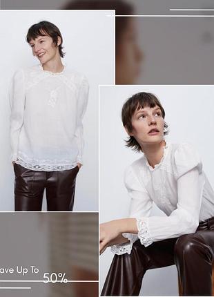 Вишита блуза zara вишиванка вишивка
