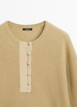 Шерстяной свитер massimo dutti 3