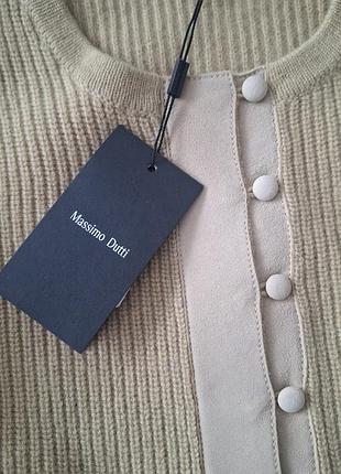 Шерстяной свитер massimo dutti 5