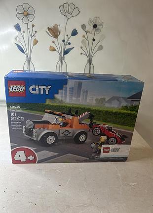 Конструктор lego city эвакуатор и ремонт спортивного автомобиля (60435)