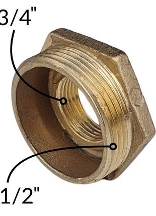 Футорка 1 1/2"н*3/4"в (40*20), днепр