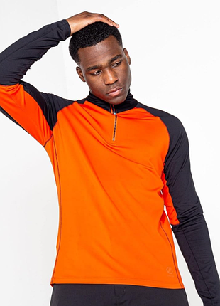 Чоловіча толстовка dare2b fuser half zip core stretch mid-layer утеплена олімпійка