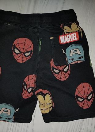 Шорти двунитка marvel h&amp;m 5