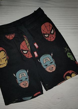 Шорти двунитка marvel h&amp;m 3
