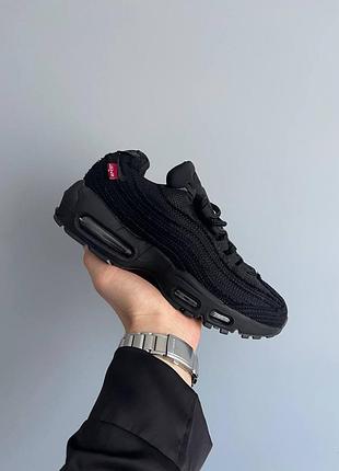 Кроссовки мужские nike air max 95 og levis black