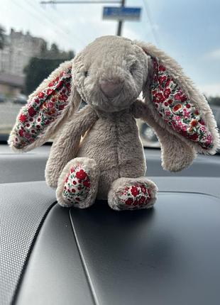 Зайка плюшева іграшка jellycat blossom posy bunny
