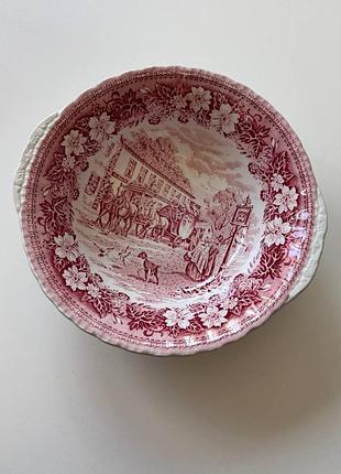 Большая миска винтаж британская royal tudor ware 17th century england rot