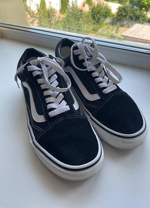 Кеды унисекс vans old skool 25.5см оригинал