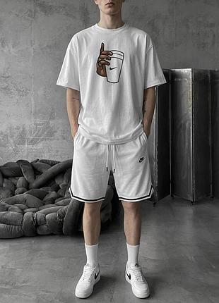 Костюм nike футболка-шорты ⬛️