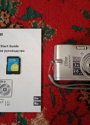 Фотоапарат nikon coolpix l10