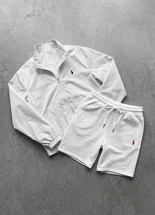 Костюм polo ralph lauren вітровка-шорти ⬛️