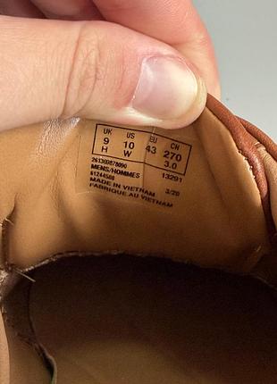 Полуботинки clarks un abode strap leather brown 43(28cm) ecco irving tods geox camper 8