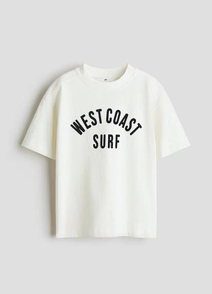 H&m новая стильная классного модного фасона over size футболка