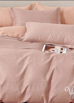 Комплект постільної білизни viluta євро satin twill 824 100% бавовна