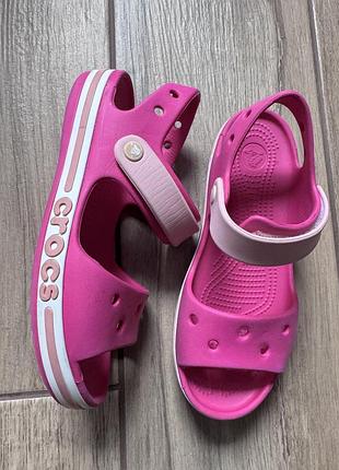 Crocs j3 босоніжки для дівчинки нові