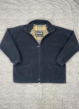Мужская флисовая куртка barbour - xxl