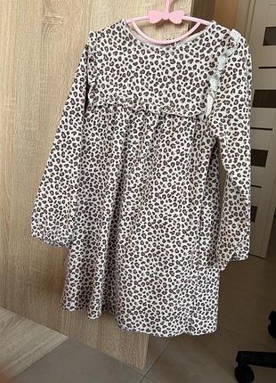 Плаття для дівчинки zara 110 см демісезонне в садок
