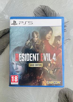 Resident evil 4 gold edition ps5, рос. субтитри/озвучка - новий диск (код dlc погашений)