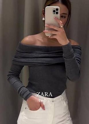 Zara лонг светр з вовною