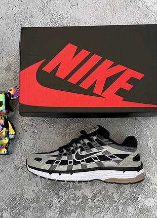 Nike p-6000 light grey black