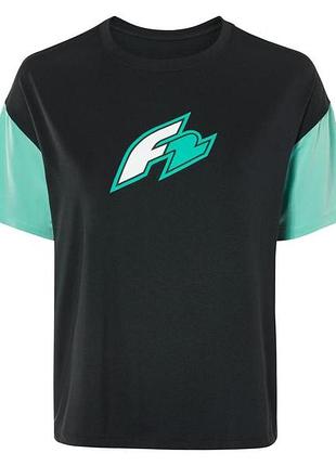 Спортивная футболка из функциональной ткани для женщины f2 lycra® 489510 s черный