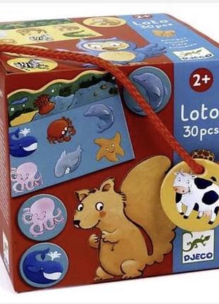Гра дитяче лото djeco тварини