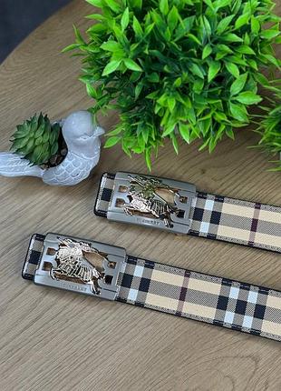 Шкіряний ремінь burberry